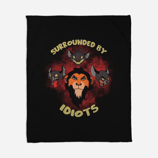 Surrounded By Idiots-None-Fleece-Blanket-turborat14