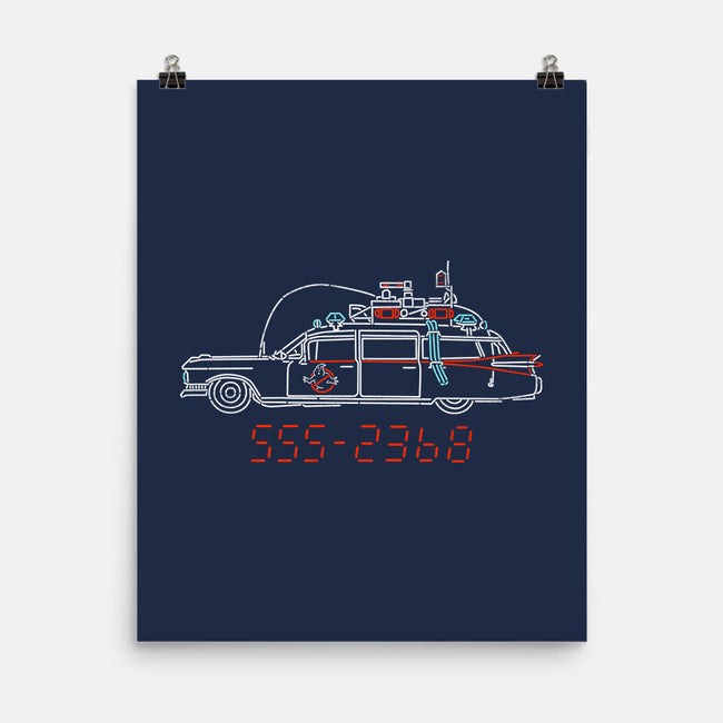 Who You Gonna Call Car-None-Matte-Poster-rocketman_art