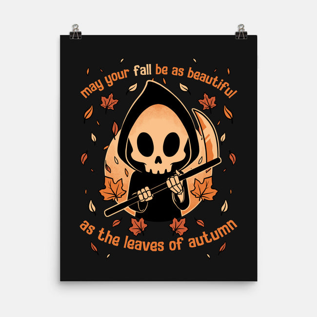 Beautiful Autumn Death-None-Matte-Poster-Studio Mootant