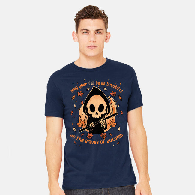 Beautiful Autumn Death-Mens-Heavyweight-Tee-Studio Mootant