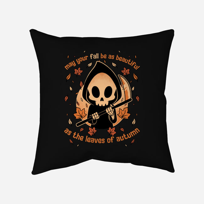 Beautiful Autumn Death-None-Non-Removable Cover w Insert-Throw Pillow-Studio Mootant