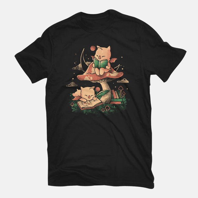 Kupo Readings-Womens-Fitted-Tee-eduely