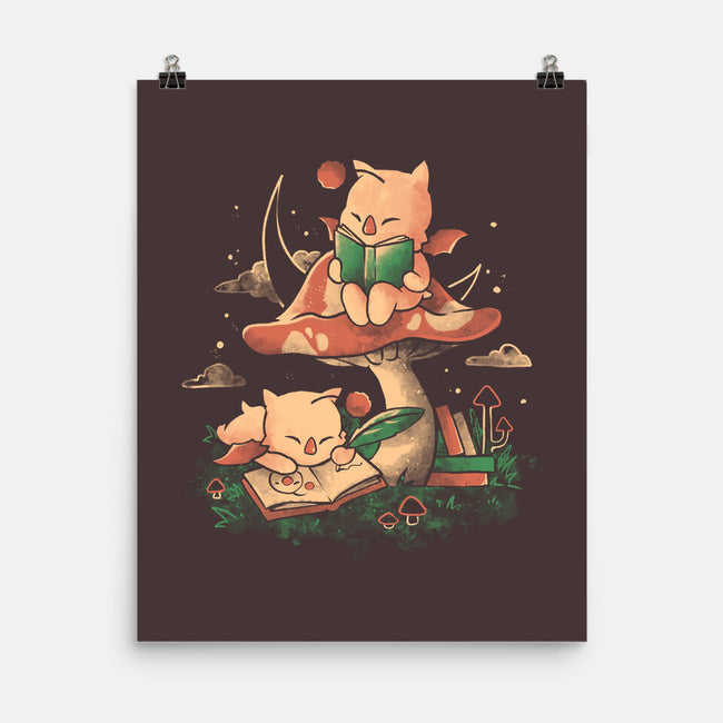 Kupo Readings-None-Matte-Poster-eduely