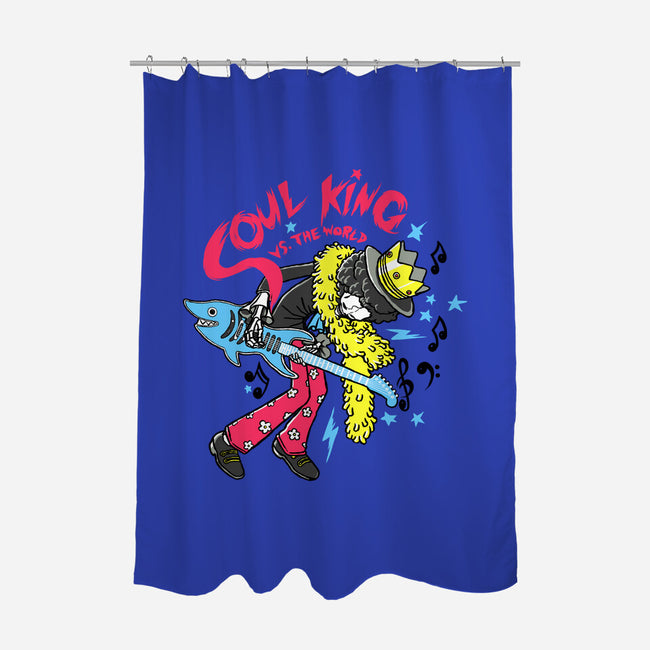 Soul King Vs The World-None-Polyester-Shower Curtain-naomori