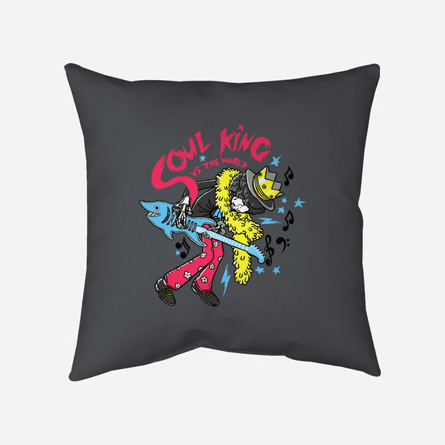 Soul King Vs The World-None-Removable Cover-Throw Pillow-naomori