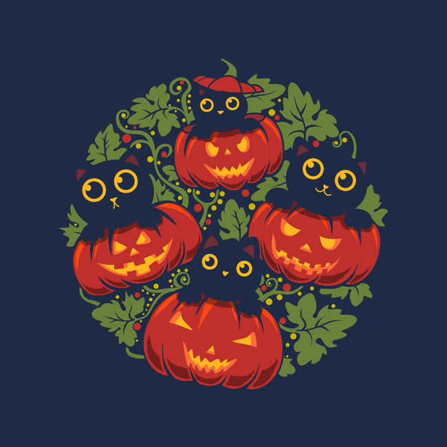 Pumpkin Kitten Family-Youth-Basic-Tee-erion_designs