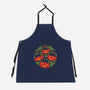 Pumpkin Kitten Family-Unisex-Kitchen-Apron-erion_designs