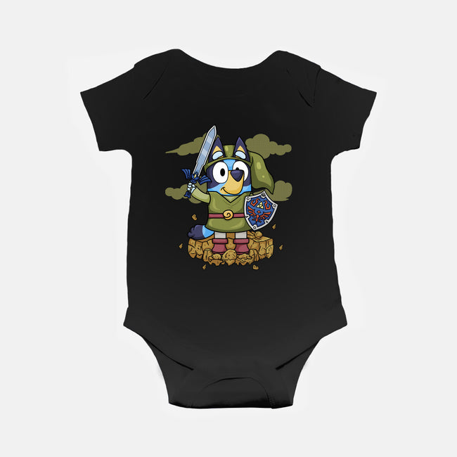 Legend Of Bluey-Baby-Basic-Onesie-JamesQJO