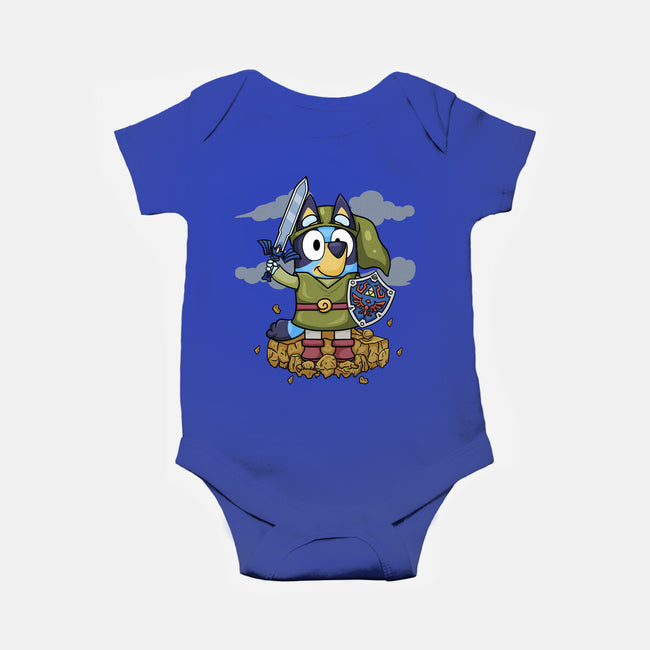 Legend Of Bluey-Baby-Basic-Onesie-JamesQJO