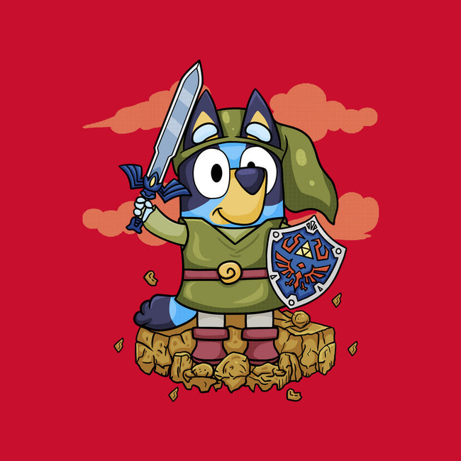 Legend Of Bluey-None-Glossy-Sticker-JamesQJO