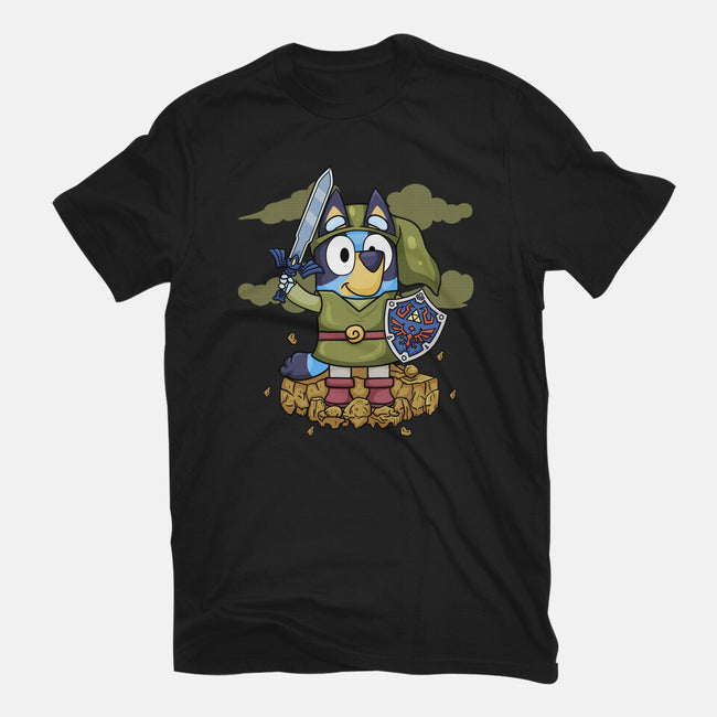 Legend Of Bluey-Youth-Basic-Tee-JamesQJO