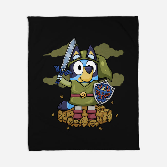 Legend Of Bluey-None-Fleece-Blanket-JamesQJO