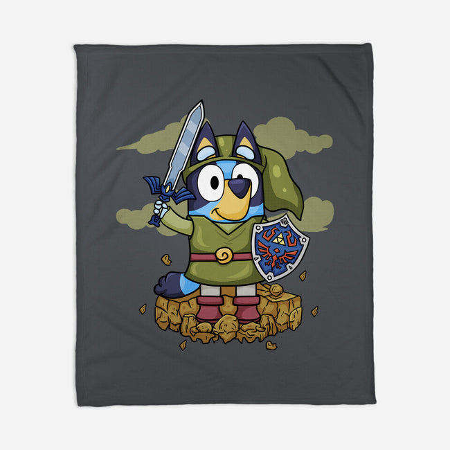 Legend Of Bluey-None-Fleece-Blanket-JamesQJO