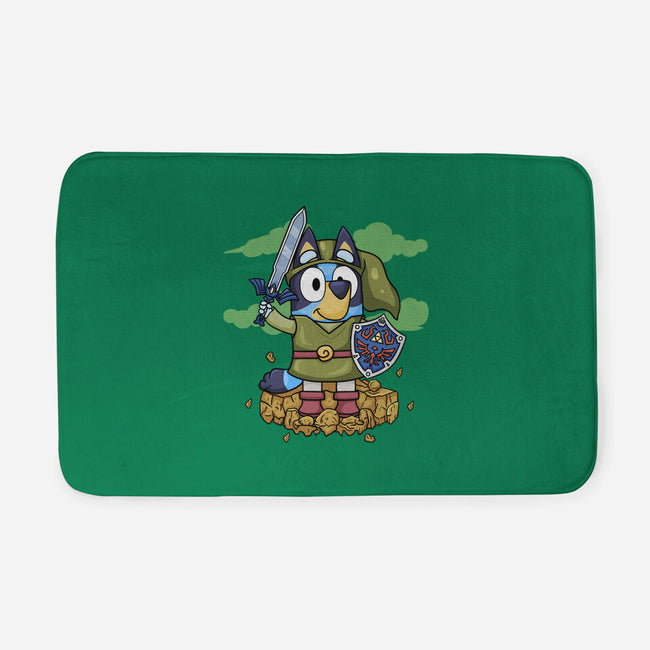 Legend Of Bluey-None-Memory Foam-Bath Mat-JamesQJO