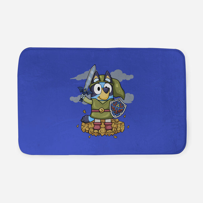 Legend Of Bluey-None-Memory Foam-Bath Mat-JamesQJO