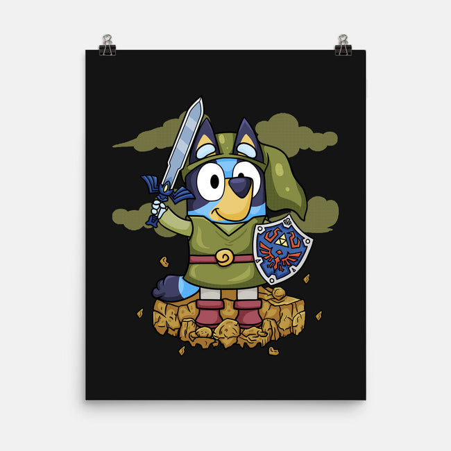 Legend Of Bluey-None-Matte-Poster-JamesQJO