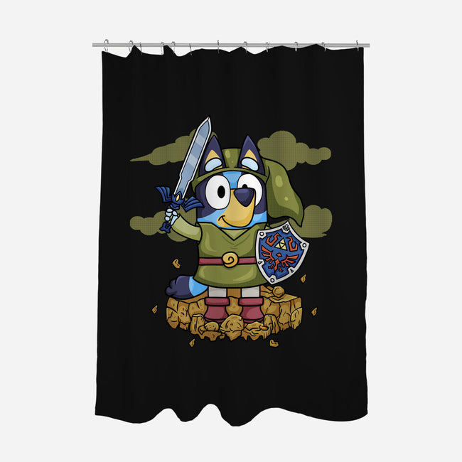 Legend Of Bluey-None-Polyester-Shower Curtain-JamesQJO