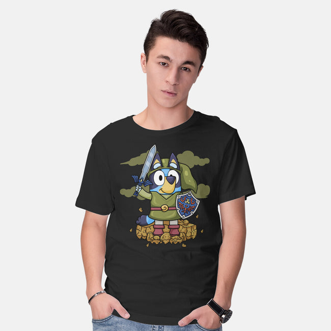 Legend Of Bluey-Mens-Basic-Tee-JamesQJO