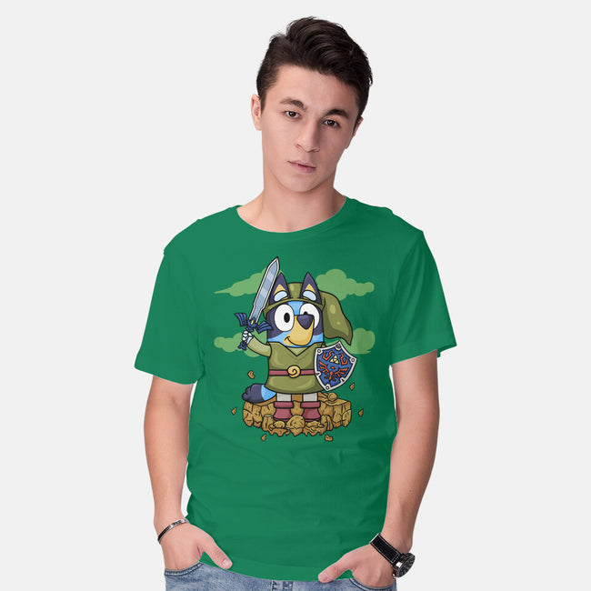 Legend Of Bluey-Mens-Basic-Tee-JamesQJO