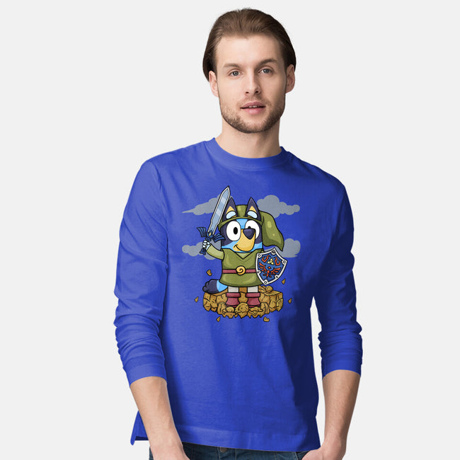 Legend Of Bluey-Mens-Long Sleeved-Tee-JamesQJO