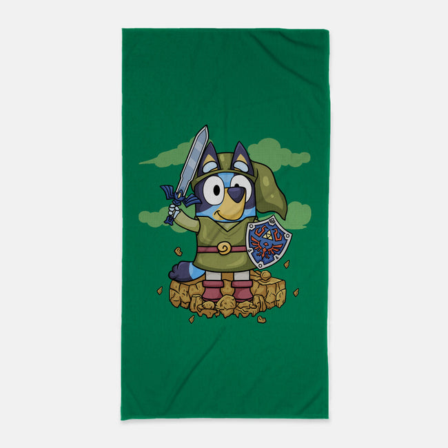 Legend Of Bluey-None-Beach-Towel-JamesQJO