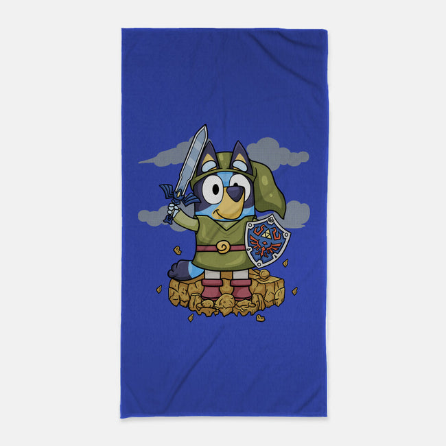 Legend Of Bluey-None-Beach-Towel-JamesQJO