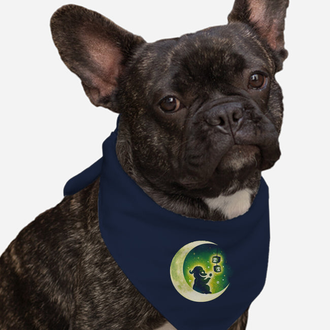 Boogie Moon-Dog-Bandana-Pet Collar-Vallina84