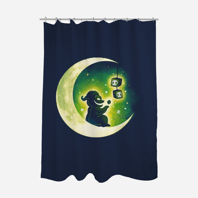 Boogie Moon-None-Polyester-Shower Curtain-Vallina84