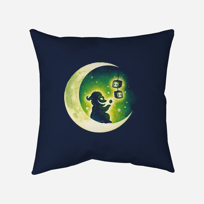 Boogie Moon-None-Non-Removable Cover w Insert-Throw Pillow-Vallina84