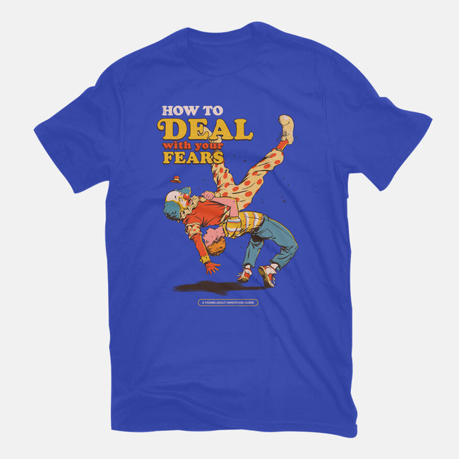 How To Deal With Your Fears-Womens-Fitted-Tee-Hafaell