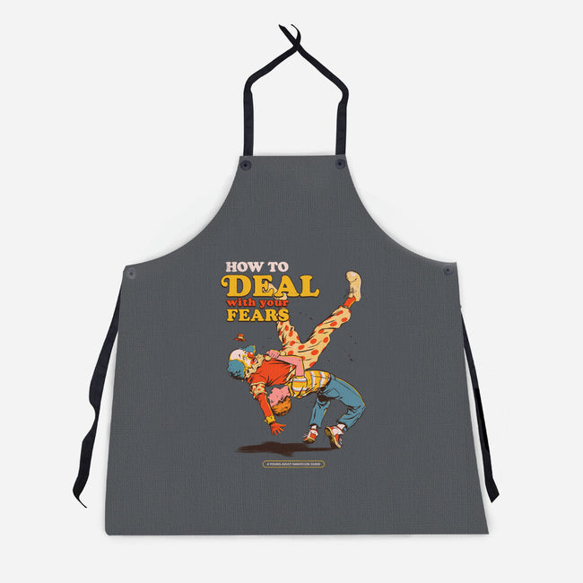 How To Deal With Your Fears-Unisex-Kitchen-Apron-Hafaell