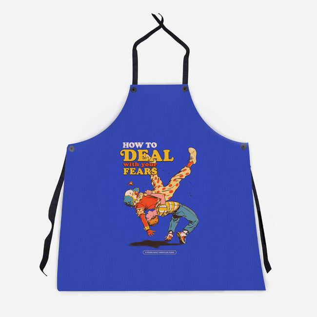 How To Deal With Your Fears-Unisex-Kitchen-Apron-Hafaell