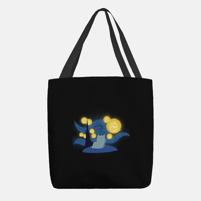 Balls Of Wool Night-None-Basic Tote-Bag-Freecheese