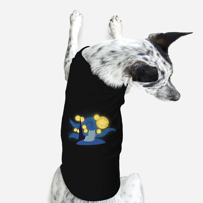 Balls Of Wool Night-Dog-Basic-Pet Tank-Freecheese