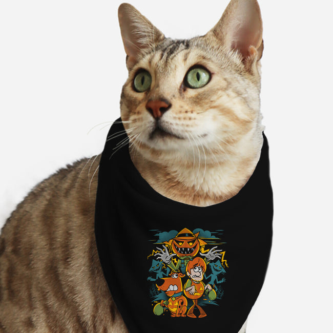 Mystery Tricks Or Treats-Cat-Bandana-Pet Collar-estudiofitas