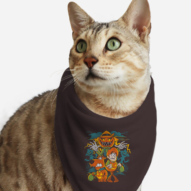 Mystery Tricks Or Treats-Cat-Bandana-Pet Collar-estudiofitas