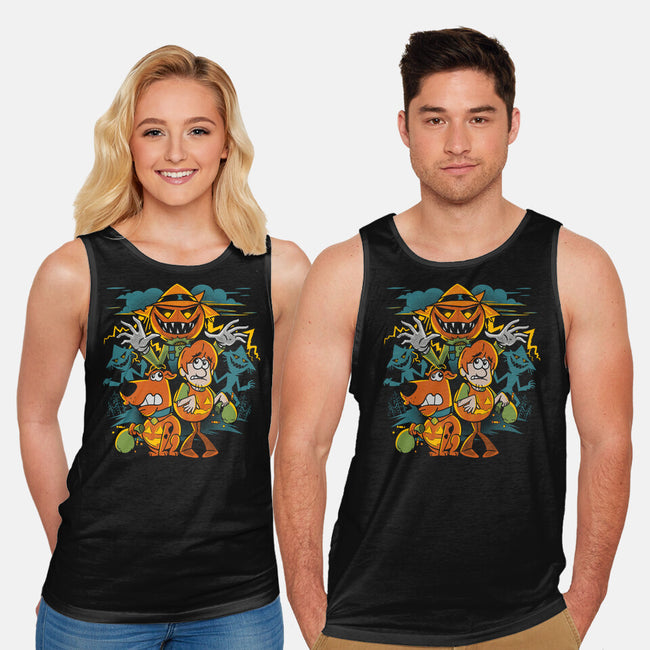 Mystery Tricks Or Treats-Unisex-Basic-Tank-estudiofitas