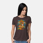 Mystery Tricks Or Treats-Womens-Basic-Tee-estudiofitas