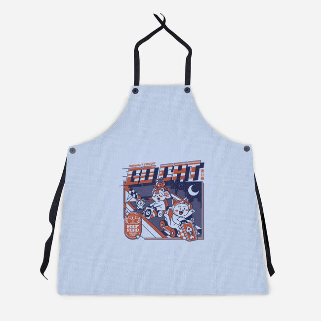 Midnight Race On Your Roof-Unisex-Kitchen-Apron-tobefonseca