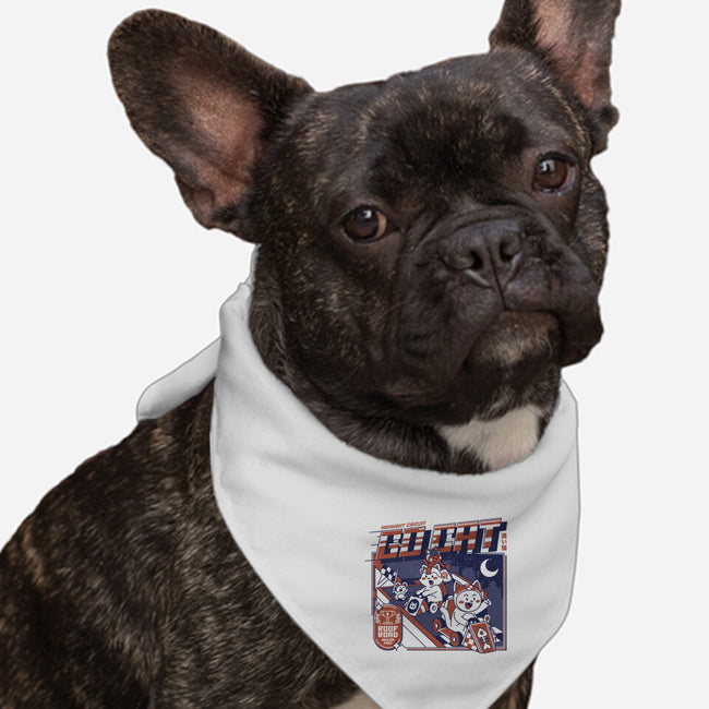 Midnight Race On Your Roof-Dog-Bandana-Pet Collar-tobefonseca