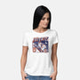 Midnight Race On Your Roof-Womens-Basic-Tee-tobefonseca