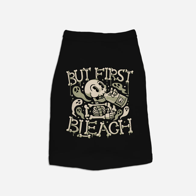 But First Bleach-Dog-Basic-Pet Tank-tobefonseca