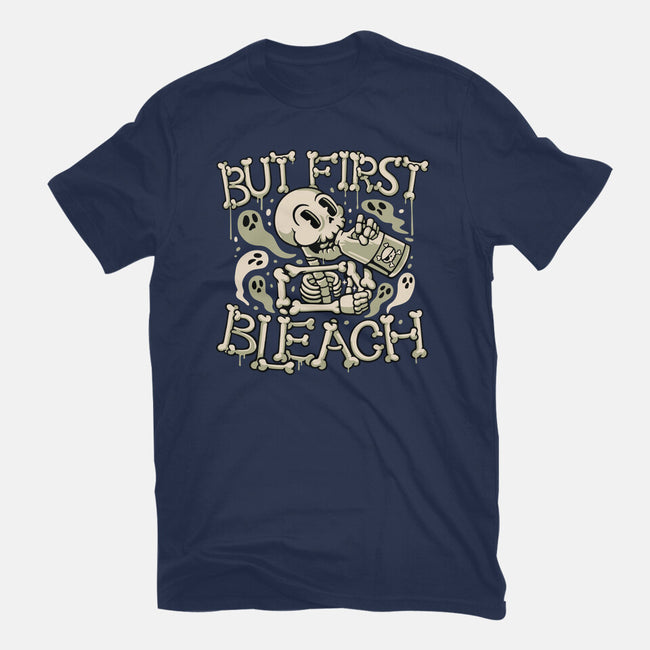 But First Bleach-Womens-Fitted-Tee-tobefonseca