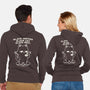 Black Cat Black Soul-Unisex-Zip-Up-Sweatshirt-tobefonseca