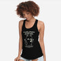 Black Cat Black Soul-Womens-Racerback-Tank-tobefonseca