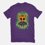 Pumpkin Knight-Womens-Fitted-Tee-nickzzarto