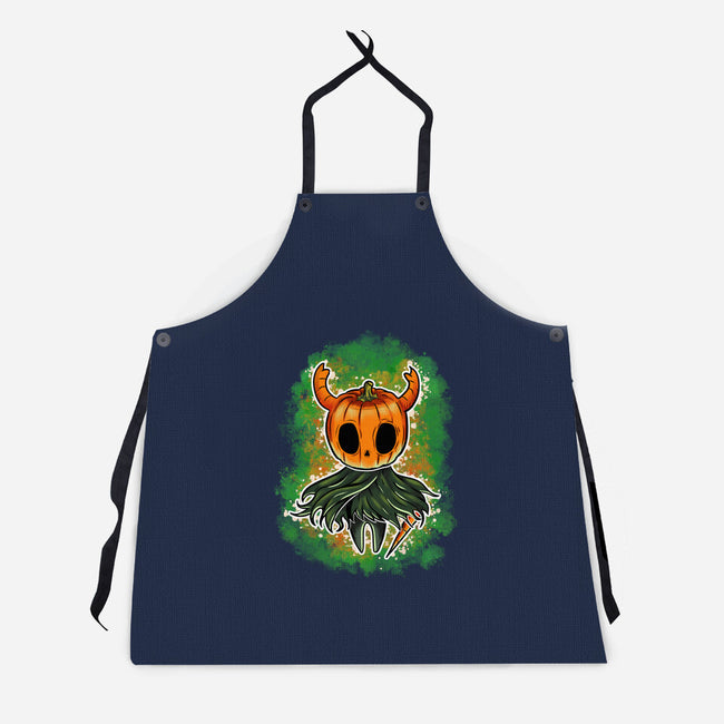 Pumpkin Knight-Unisex-Kitchen-Apron-nickzzarto