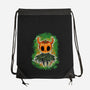 Pumpkin Knight-None-Drawstring-Bag-nickzzarto