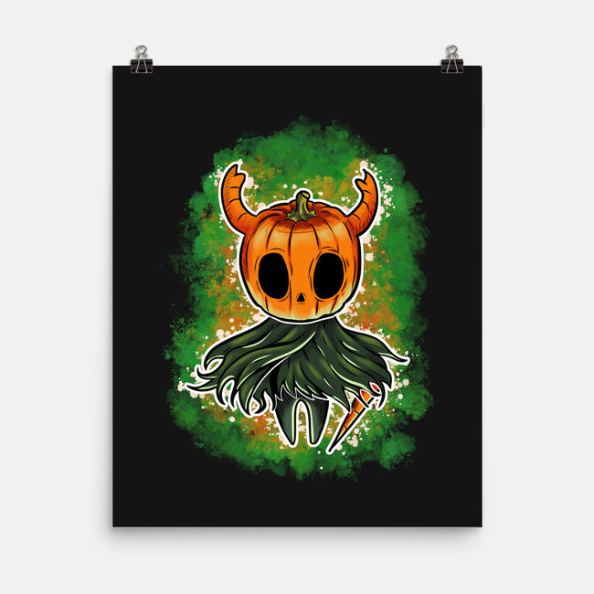 Pumpkin Knight-None-Matte-Poster-nickzzarto