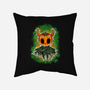 Pumpkin Knight-None-Removable Cover-Throw Pillow-nickzzarto